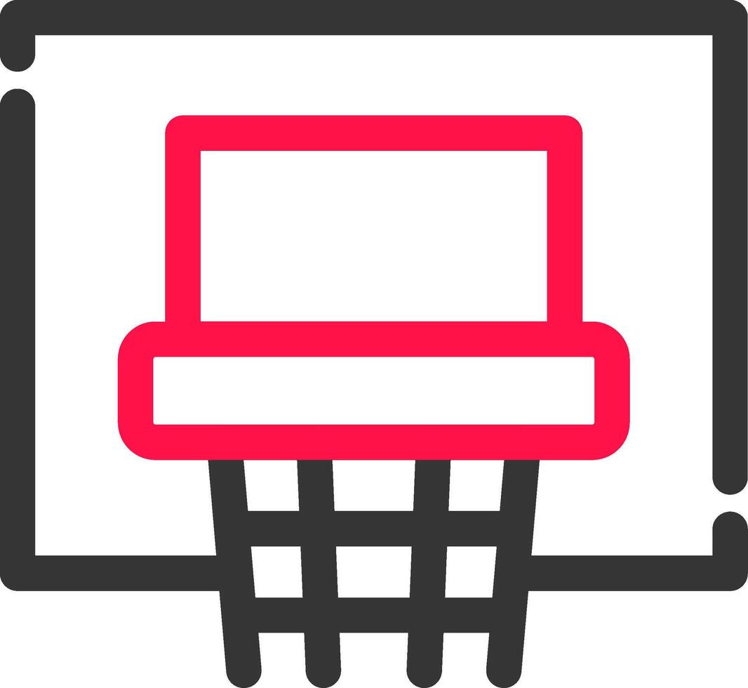 basketboll kreativ ikon design vektor