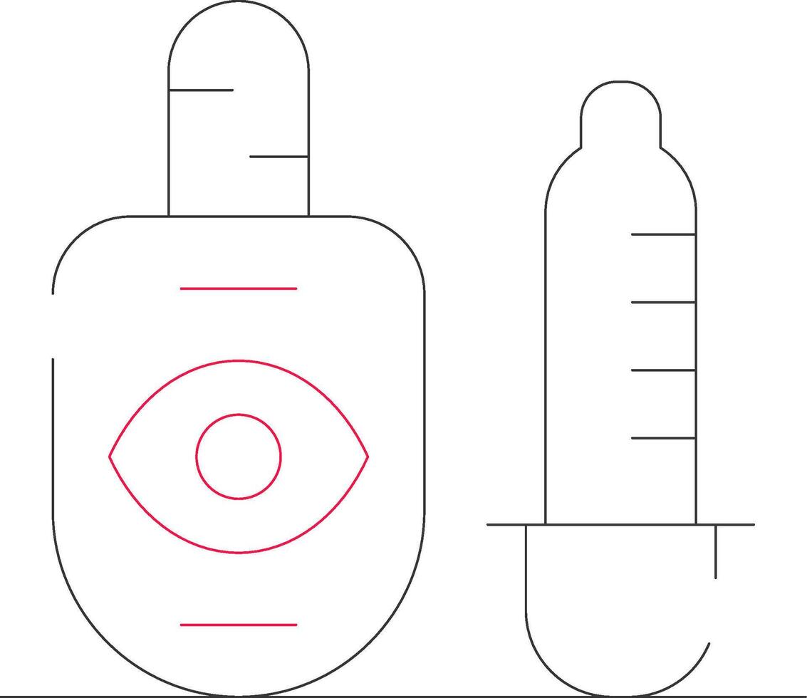 künstlich Tränen kreativ Symbol Design vektor