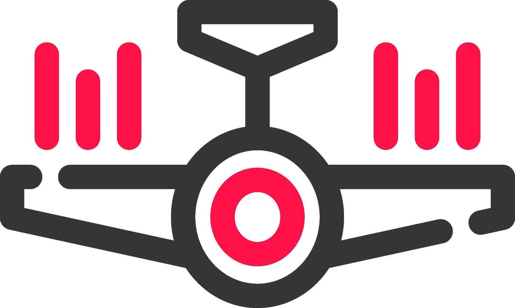 Flugzeug kreativ Symbol Design vektor