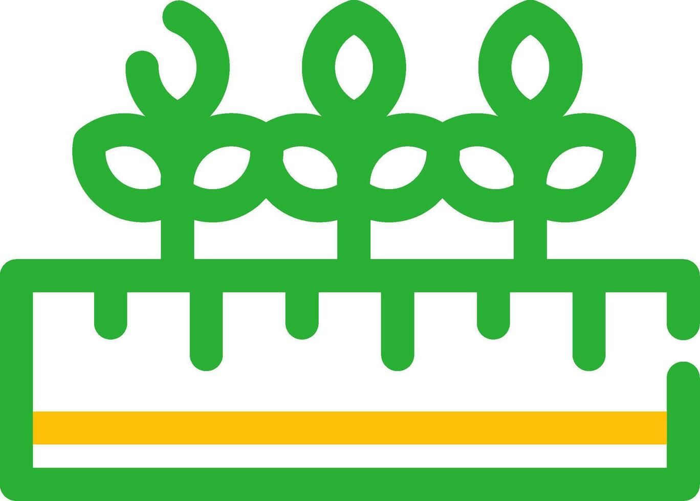 Präzision Landwirtschaft kreativ Symbol Design vektor