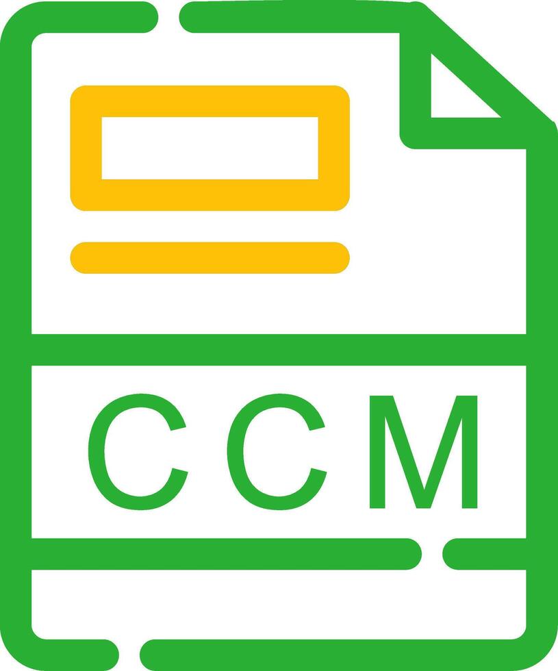 ccm kreativ ikon design vektor