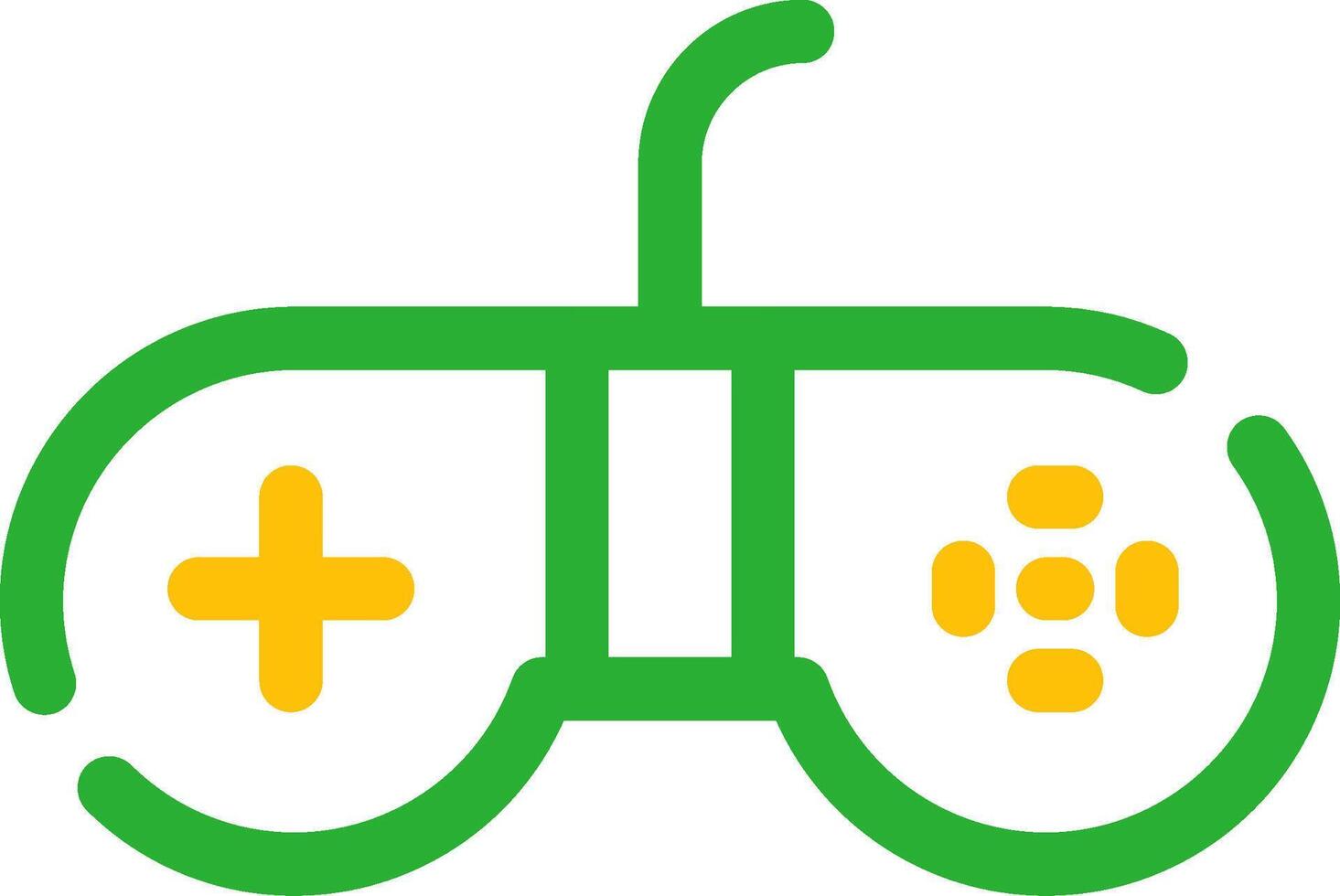 Gamepad kreativ Symbol Design vektor