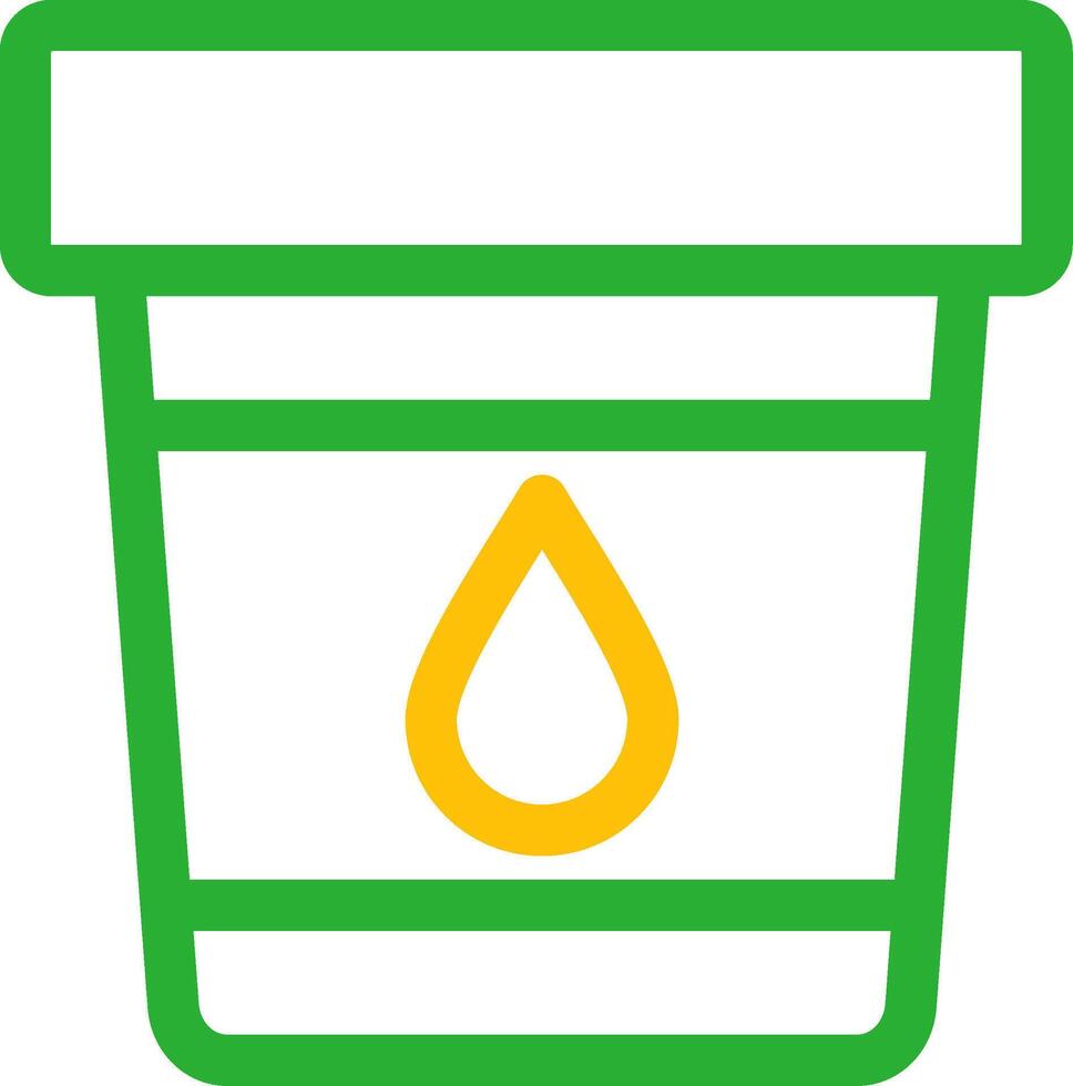 Urinprobe kreatives Icon-Design vektor