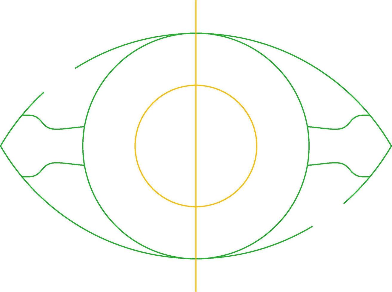 Färg blindhet kreativ ikon design vektor