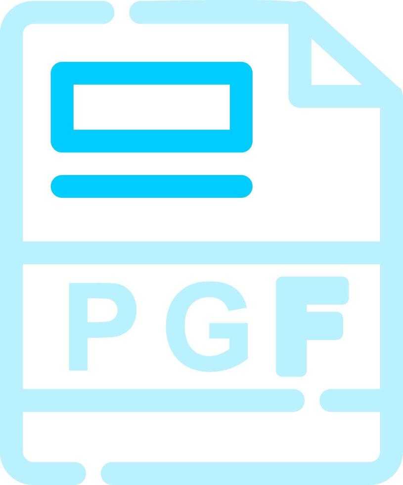 pgf kreativ Symbol Design vektor