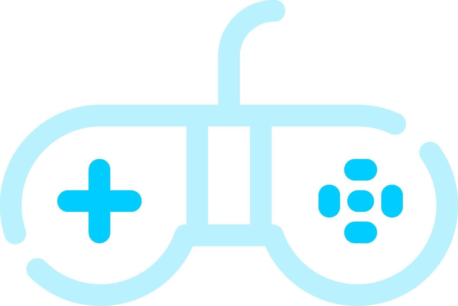 Gamepad kreativ Symbol Design vektor