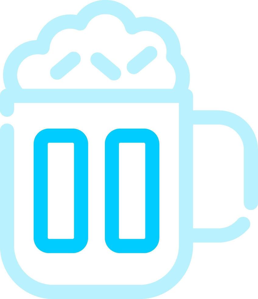 Bier kreatives Icon-Design vektor