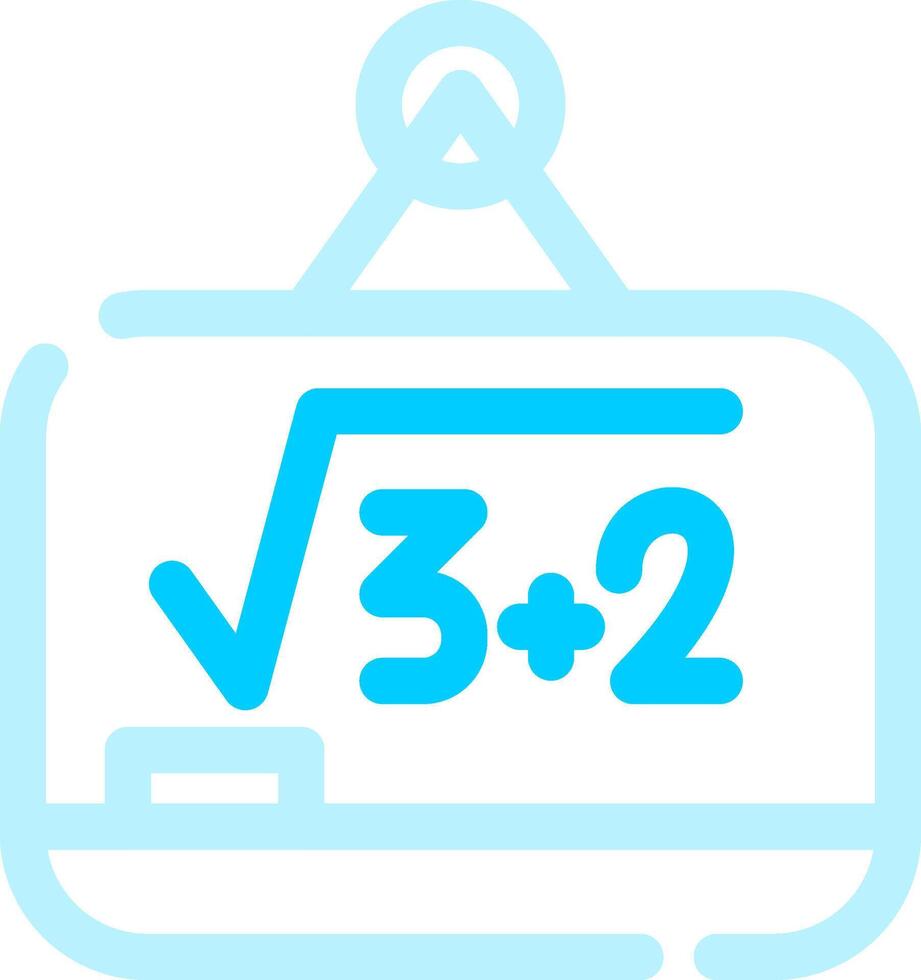 Whiteboard kreatives Icon-Design vektor