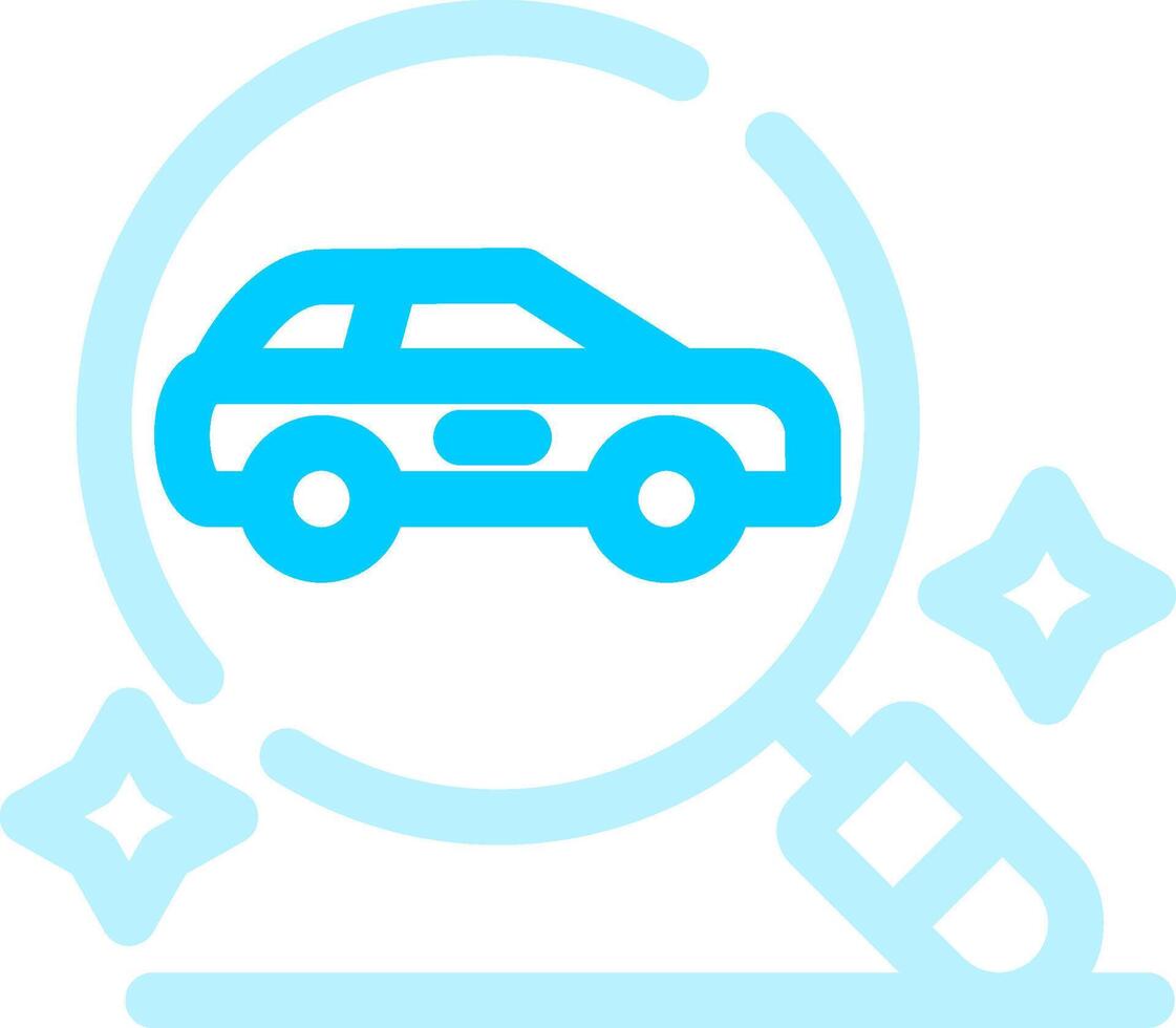 Auto Finder kreativ Symbol Design vektor