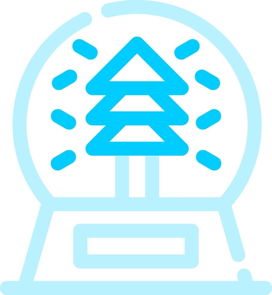 snö boll kreativ ikon design vektor
