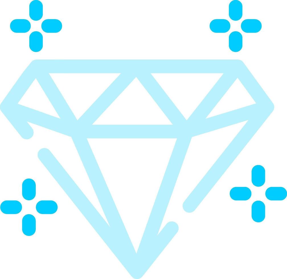 Diamant kreatives Icon-Design vektor