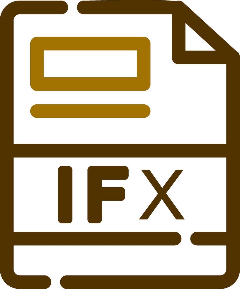 ifx kreativ ikon design vektor