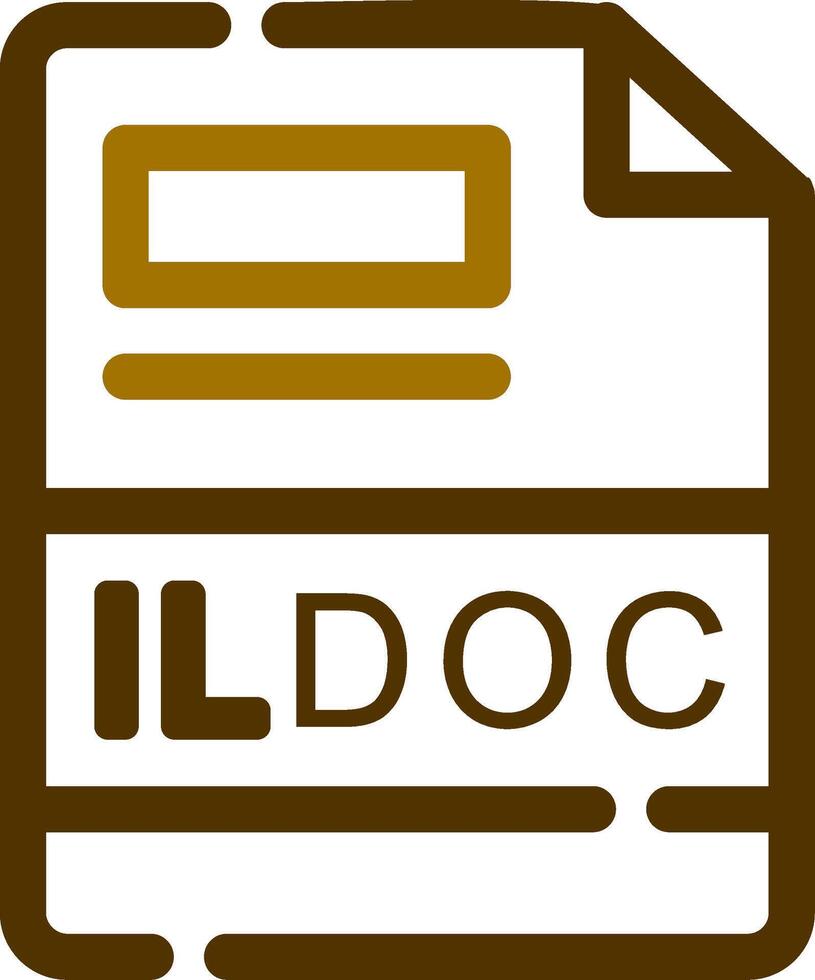 ildoc kreativ ikon design vektor