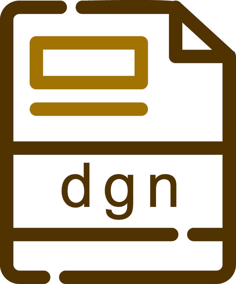 dgn kreativ Symbol Design vektor