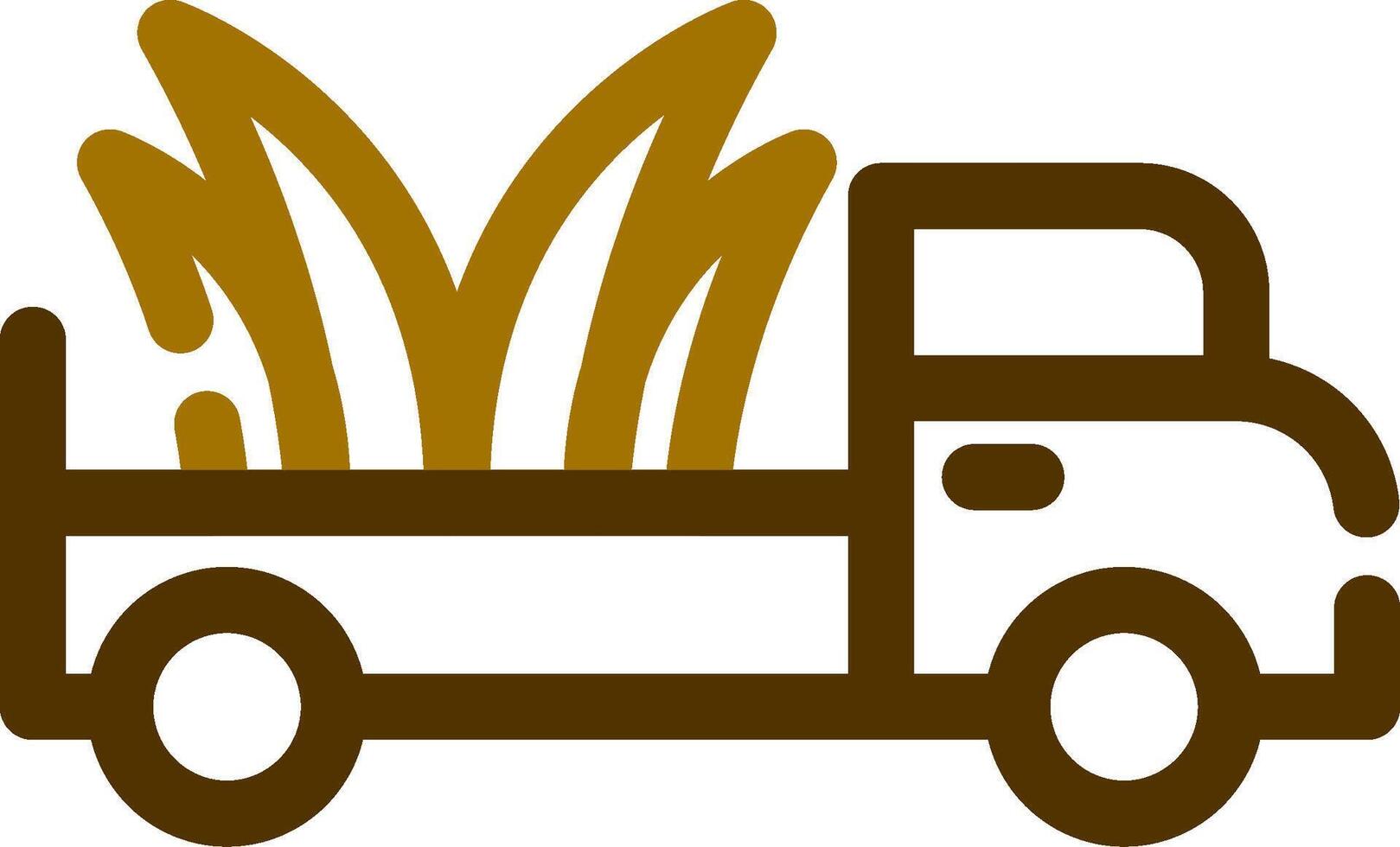 Lieferwagen kreatives Icon-Design vektor