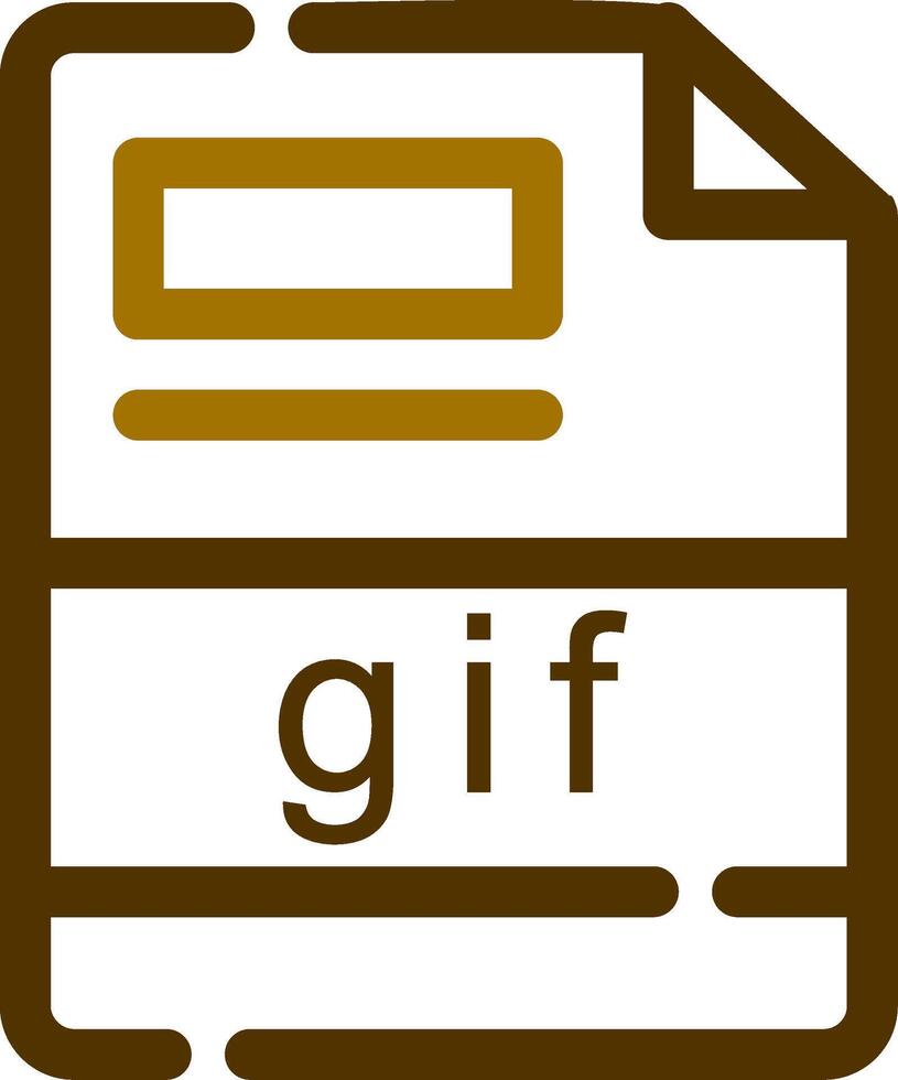 gif kreativ Symbol Design vektor