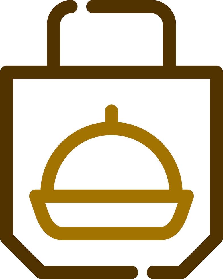 kreatives Icon-Design für die Lieferung von Lebensmitteln vektor