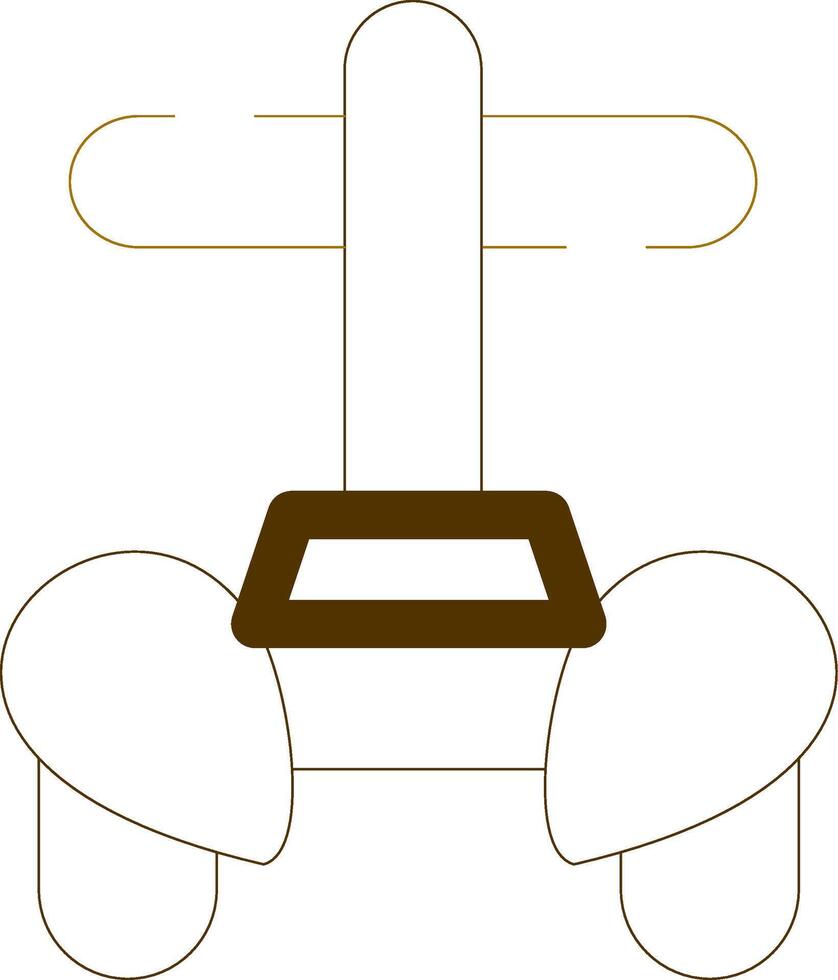 Polizei Segway kreativ Symbol Design vektor