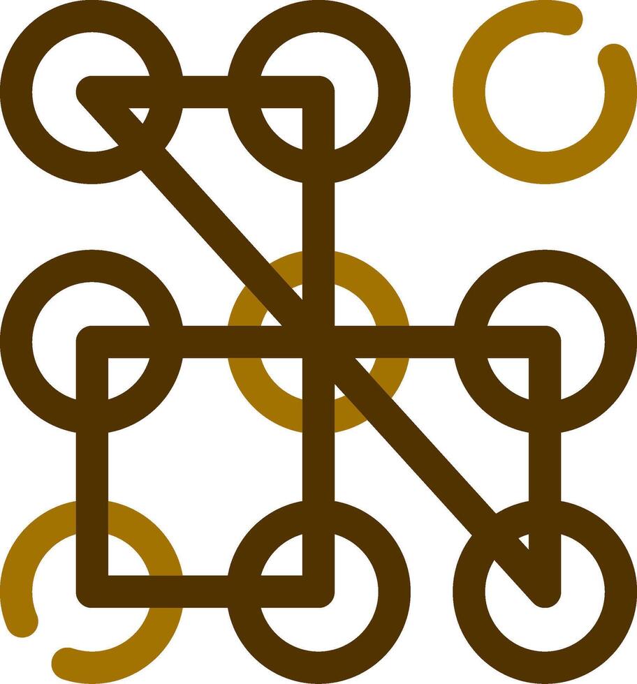 Muster kreativ Symbol Design vektor