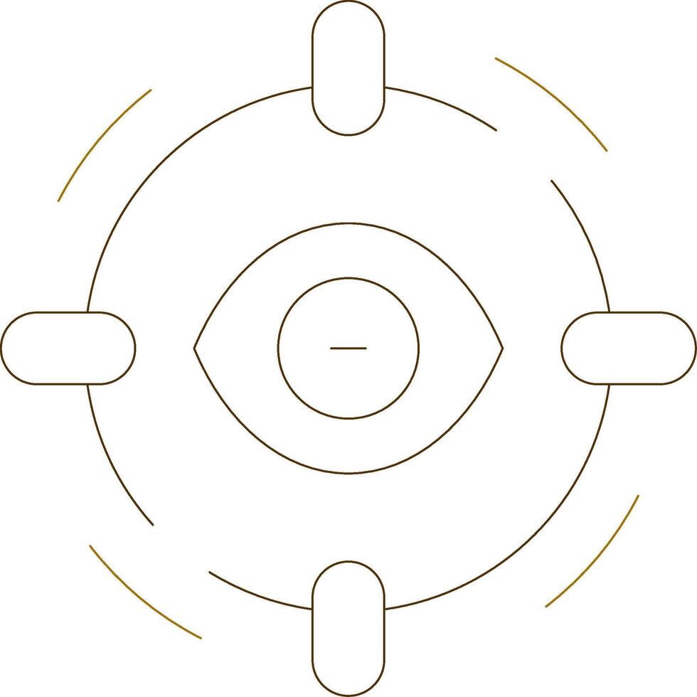 fokusera kreativ ikon design vektor