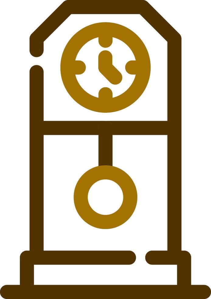 Uhr kreatives Icon-Design vektor