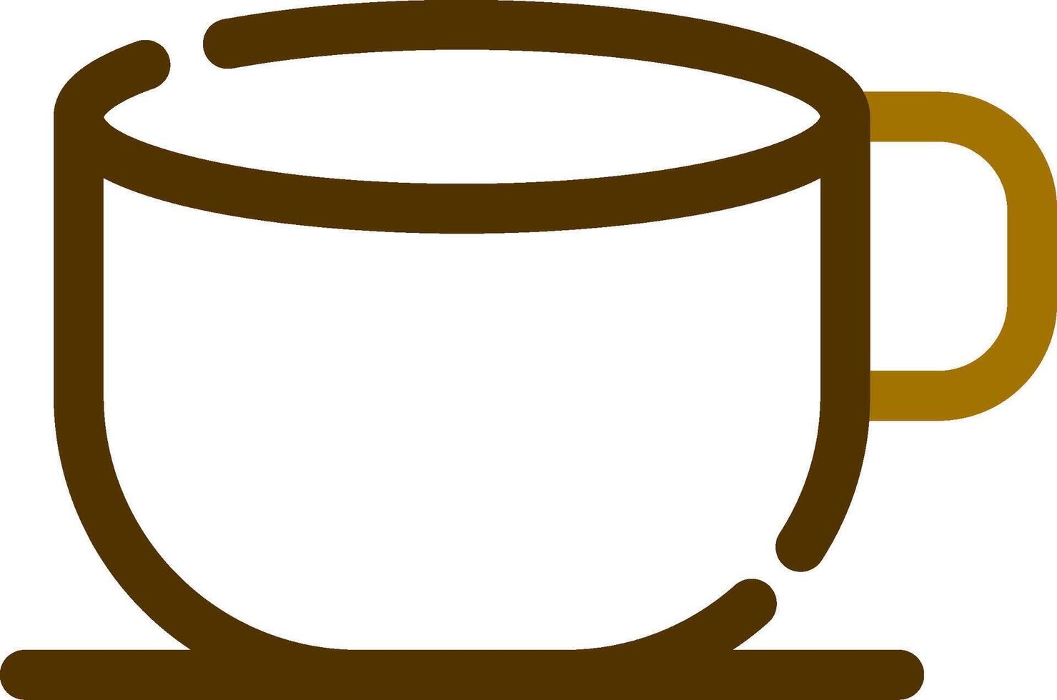 Kaffeetasse kreatives Icon-Design vektor