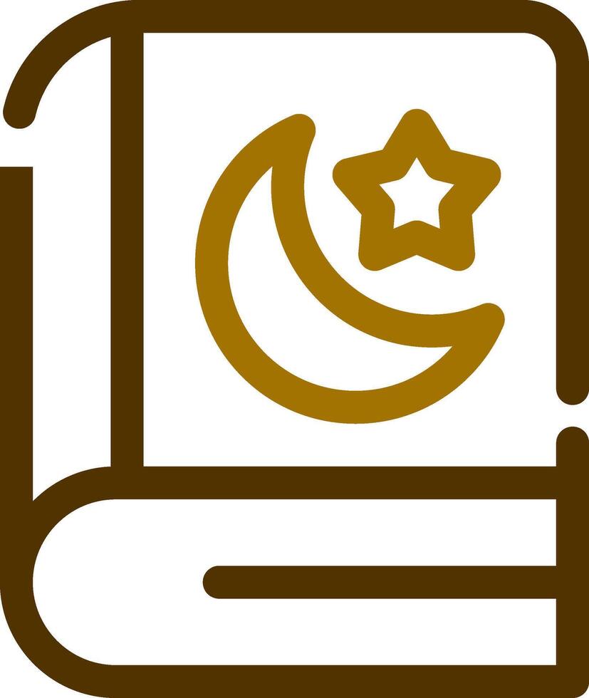 Koran kreatives Icon-Design vektor