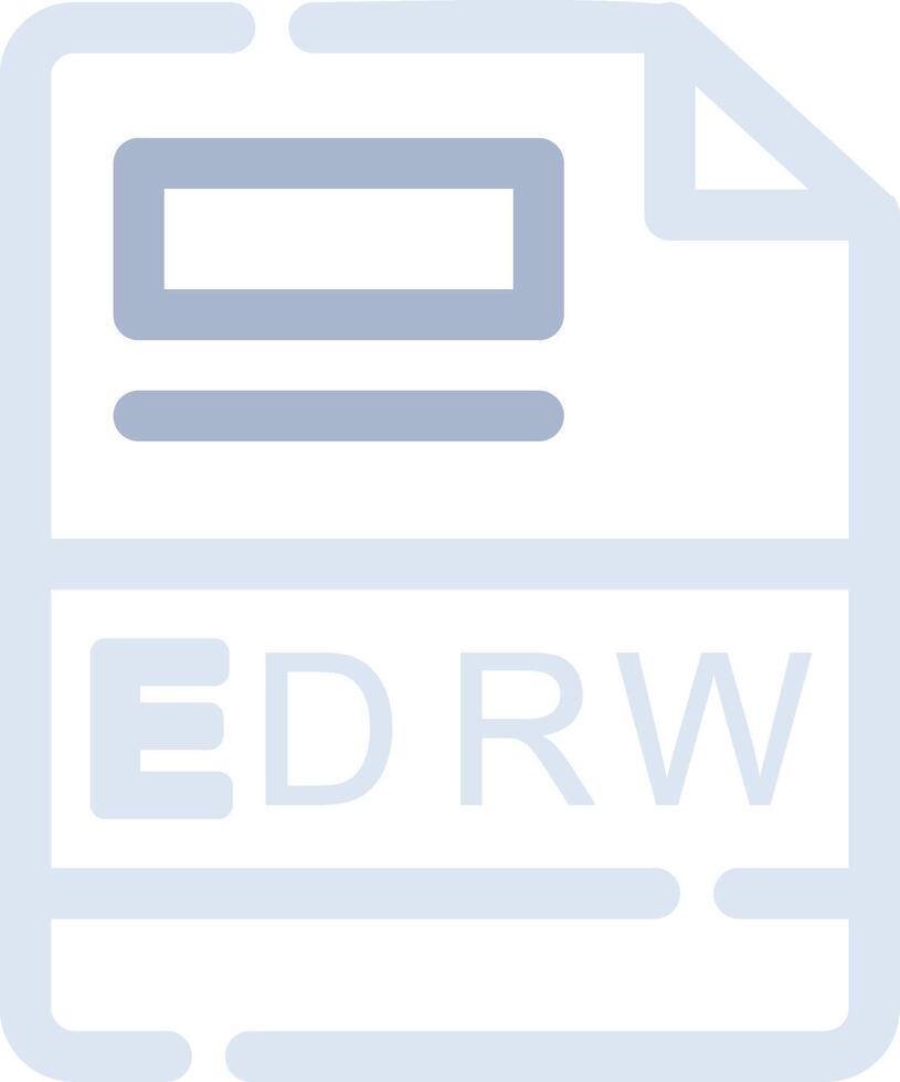 edrw kreativ Symbol Design vektor