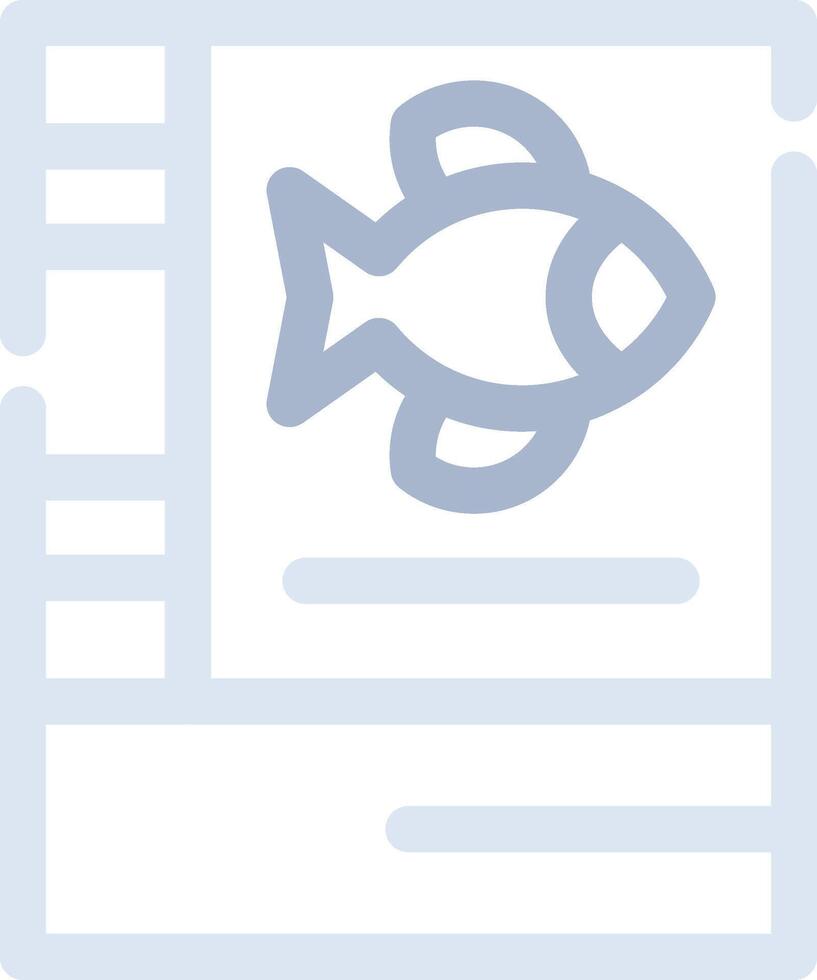 fiske lektioner kreativ ikon design vektor