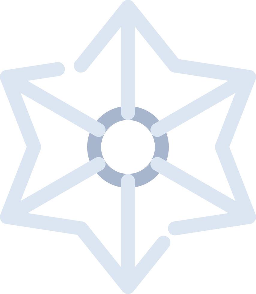 sjöstjärna kreativ ikon design vektor