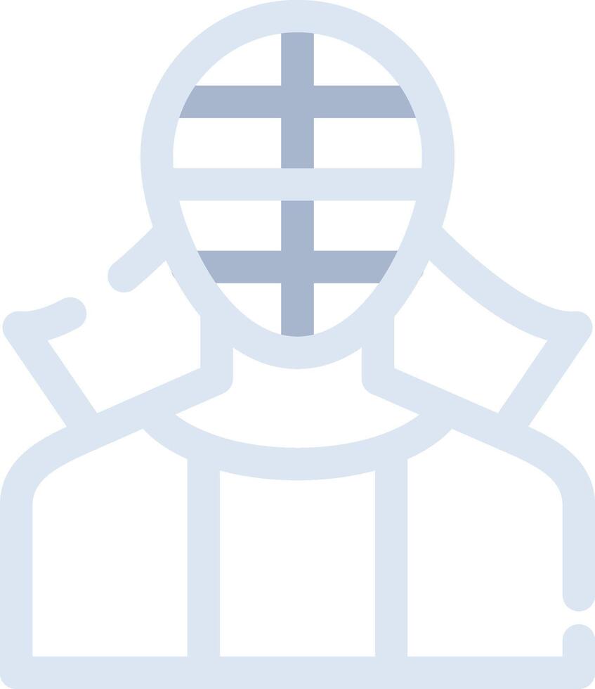 Kendo kreatives Icon-Design vektor