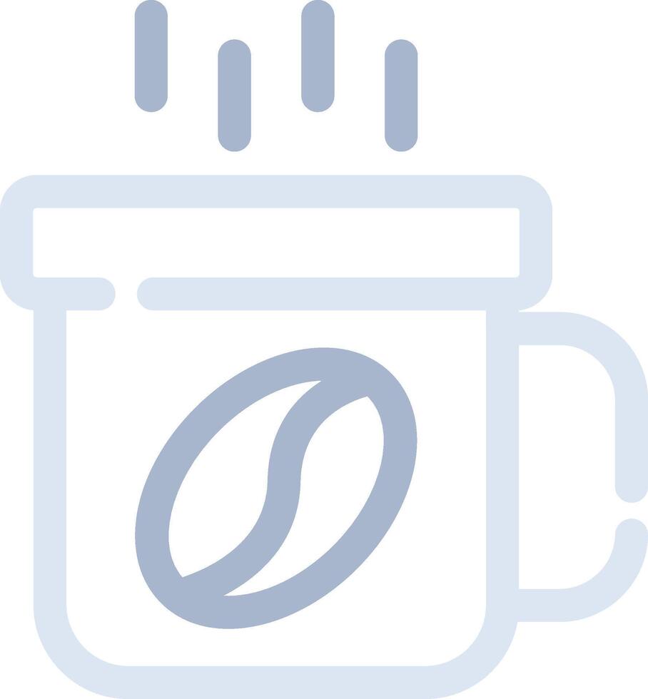 Kaffee kreatives Icon-Design vektor