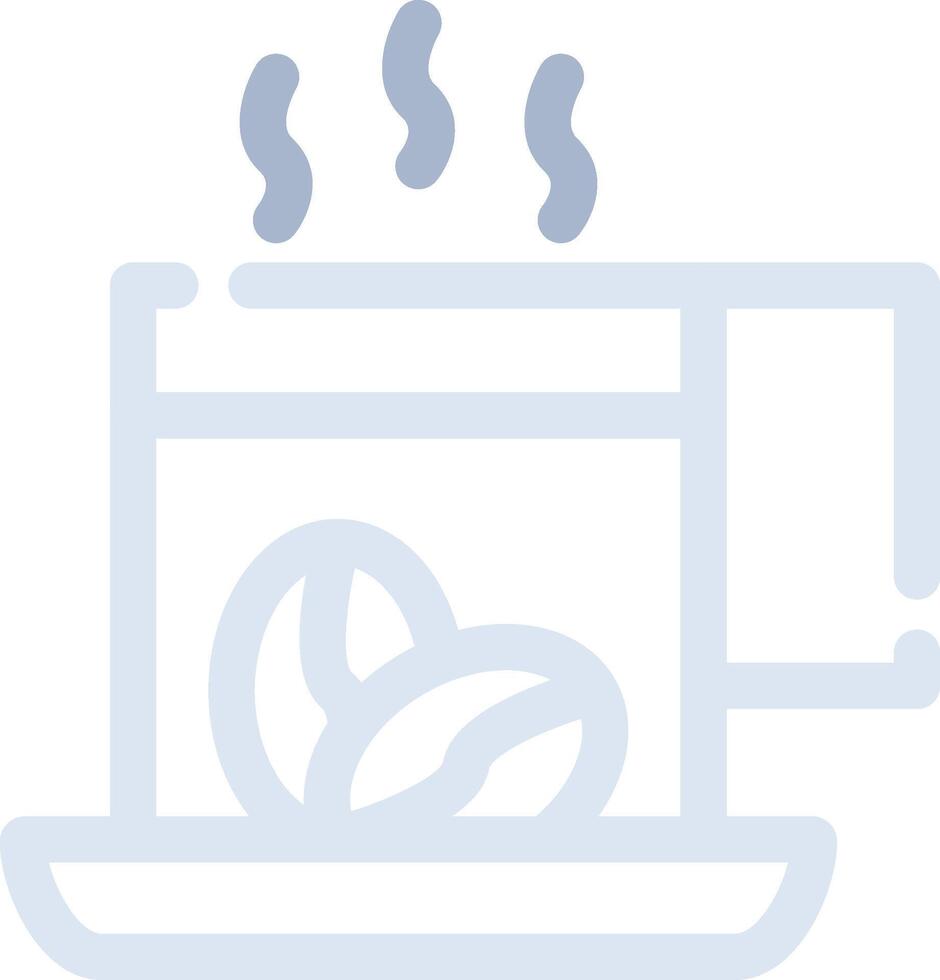 Kaffee kreatives Icon-Design vektor