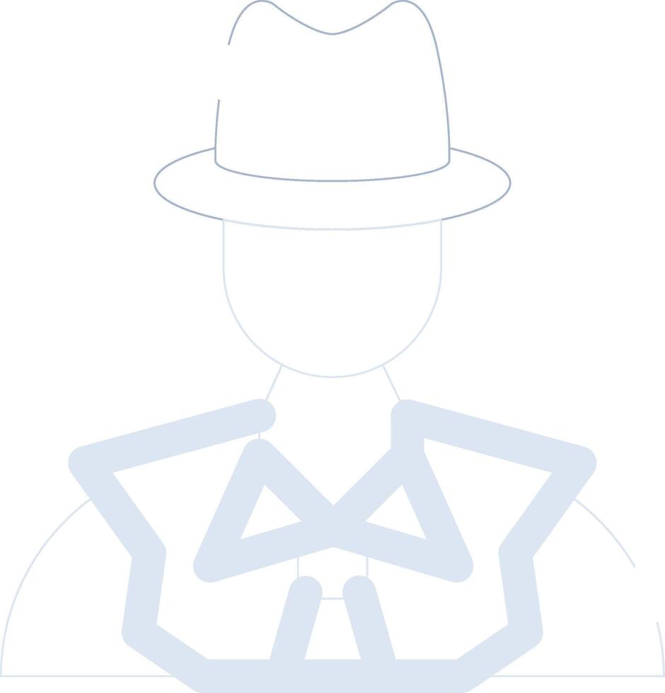 Spionage kreatives Icon-Design vektor