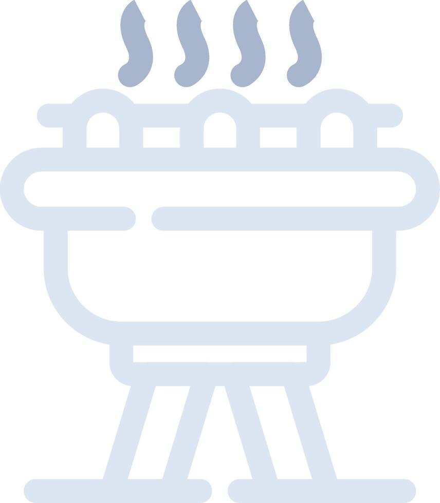 Grill kreatives Icon-Design vektor