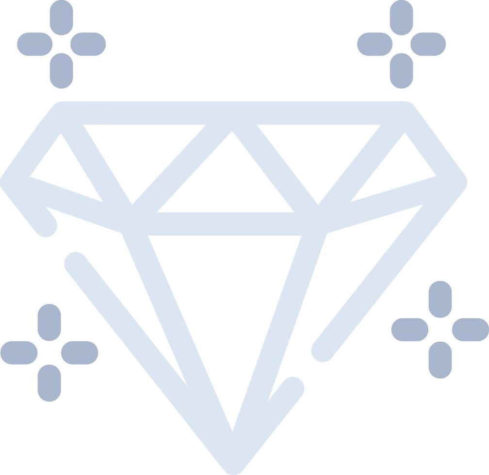 Diamant kreatives Icon-Design vektor