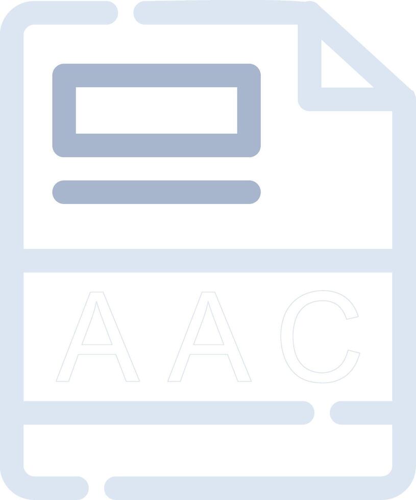 aac kreativ Symbol Design vektor