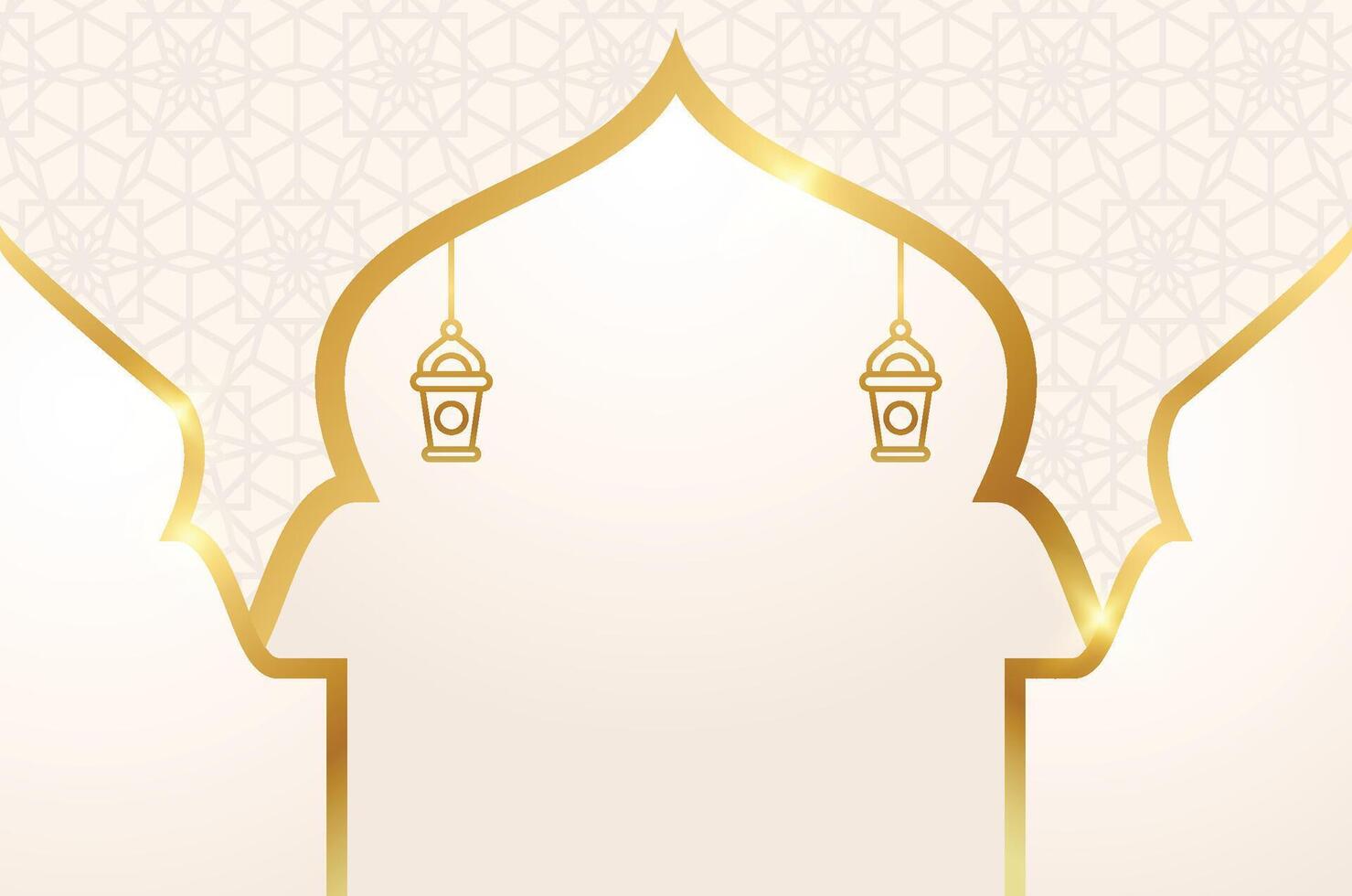 islamisch Hintergrund Vektor Design Sammlung