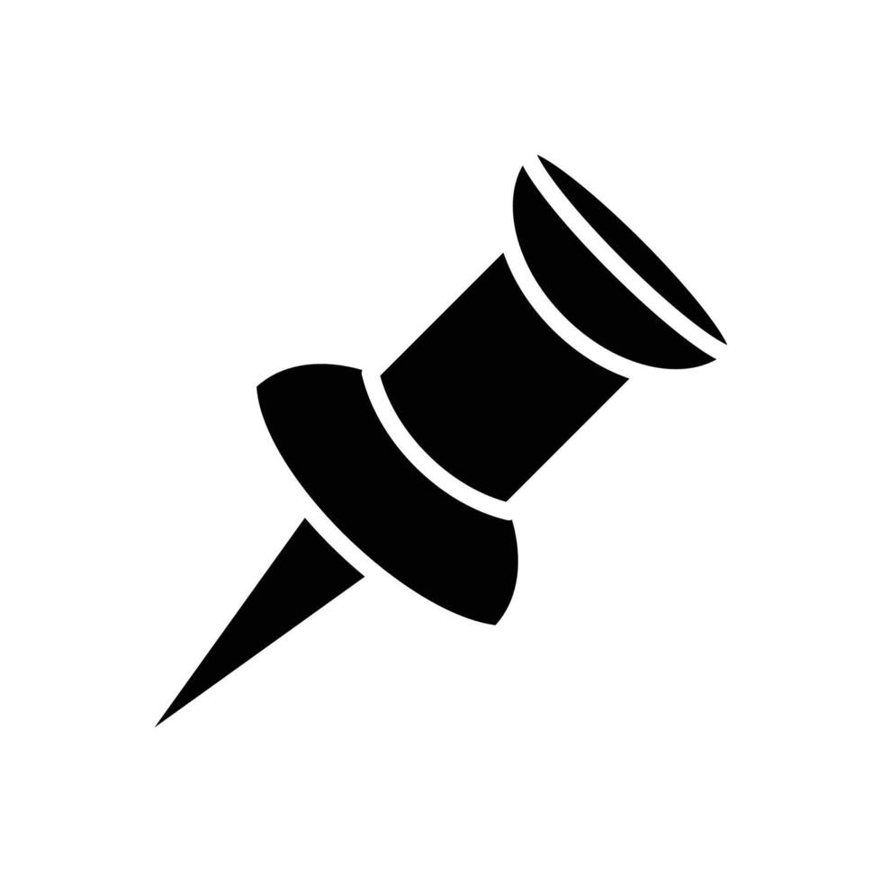 drücken Stift Symbol Vektor Design Vorlage im Weiß Hintergrund
