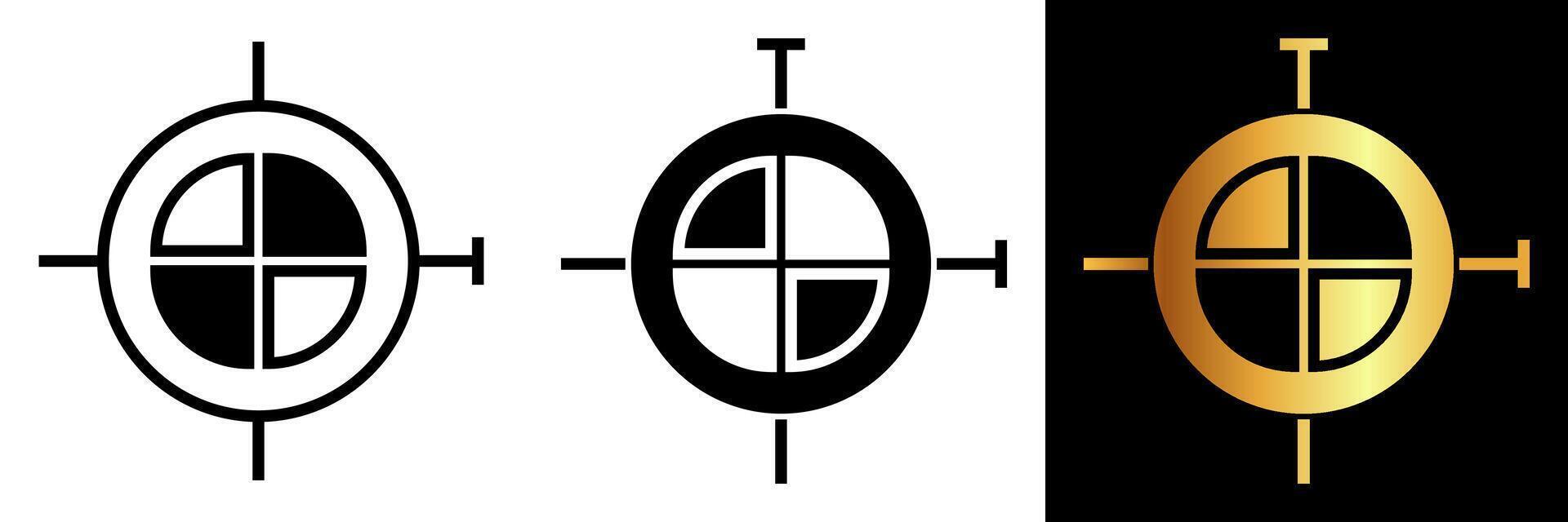 das Anmeldung Markierungen Symbol symbolisiert Richtigkeit und Ausrichtung im das Reich von Drucken und Design. vektor