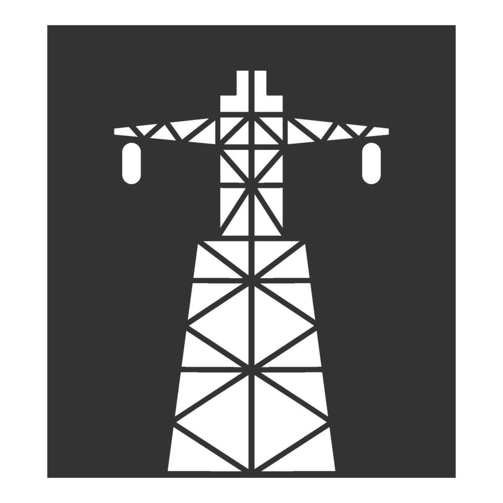 Elektrizität Turm Vektor Illustration