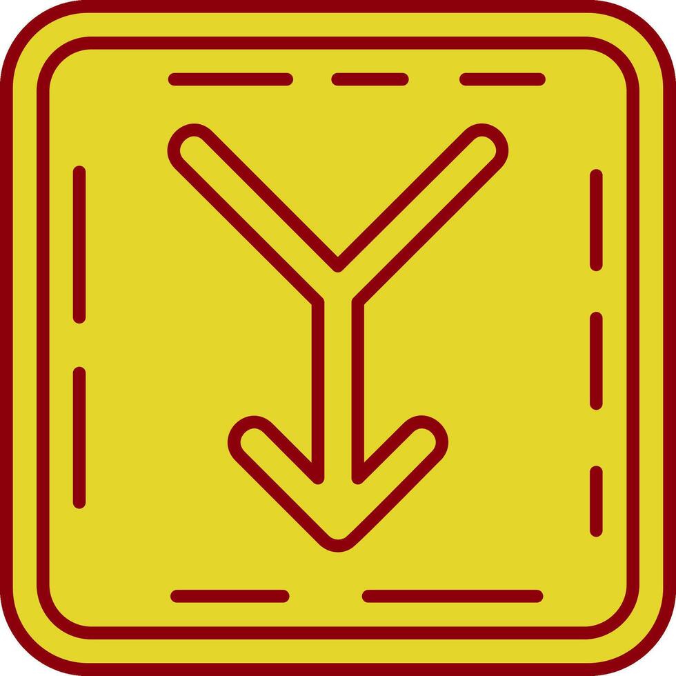 verschmelzen Jahrgang Symbol vektor