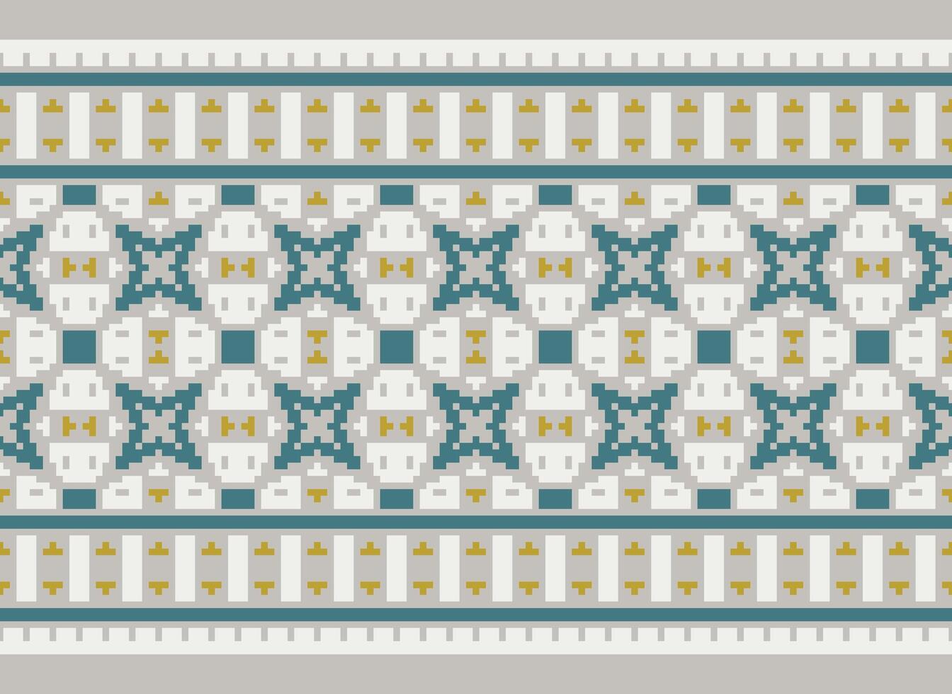 skön blommig korsa sy mönster.geometrisk etnisk orientalisk mönster traditionell background.aztec stil abstrakt vektor illustration.design för textur, tyg, kläder, inslagning, dekoration, matta.