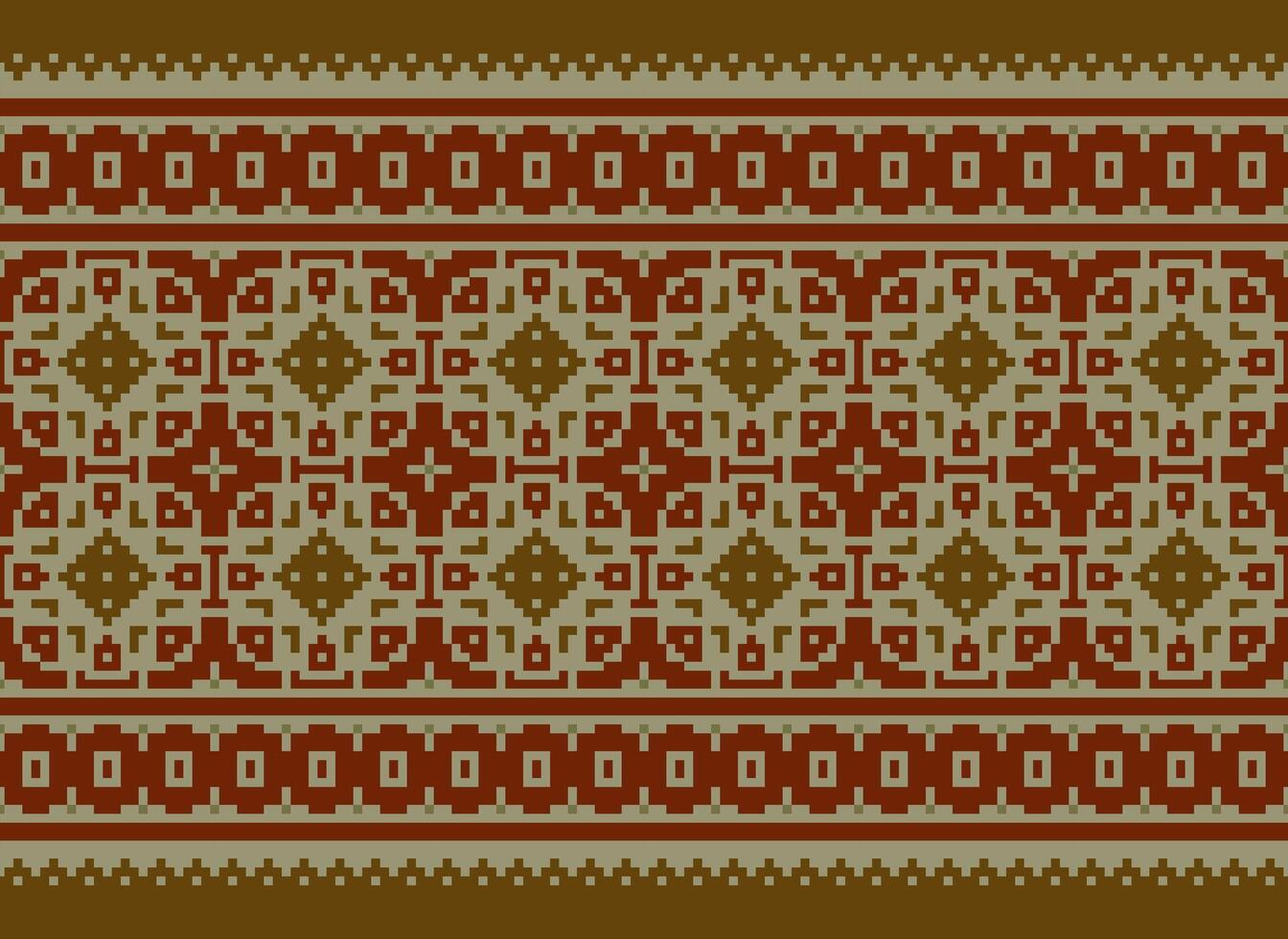 pixel etnisk mönster vektor bakgrund. sömlös mönster traditionell, design för bakgrund, tapet, batik, tyg, matta, Kläder, omslag, och textil.etnisk mönster vektor illustration.