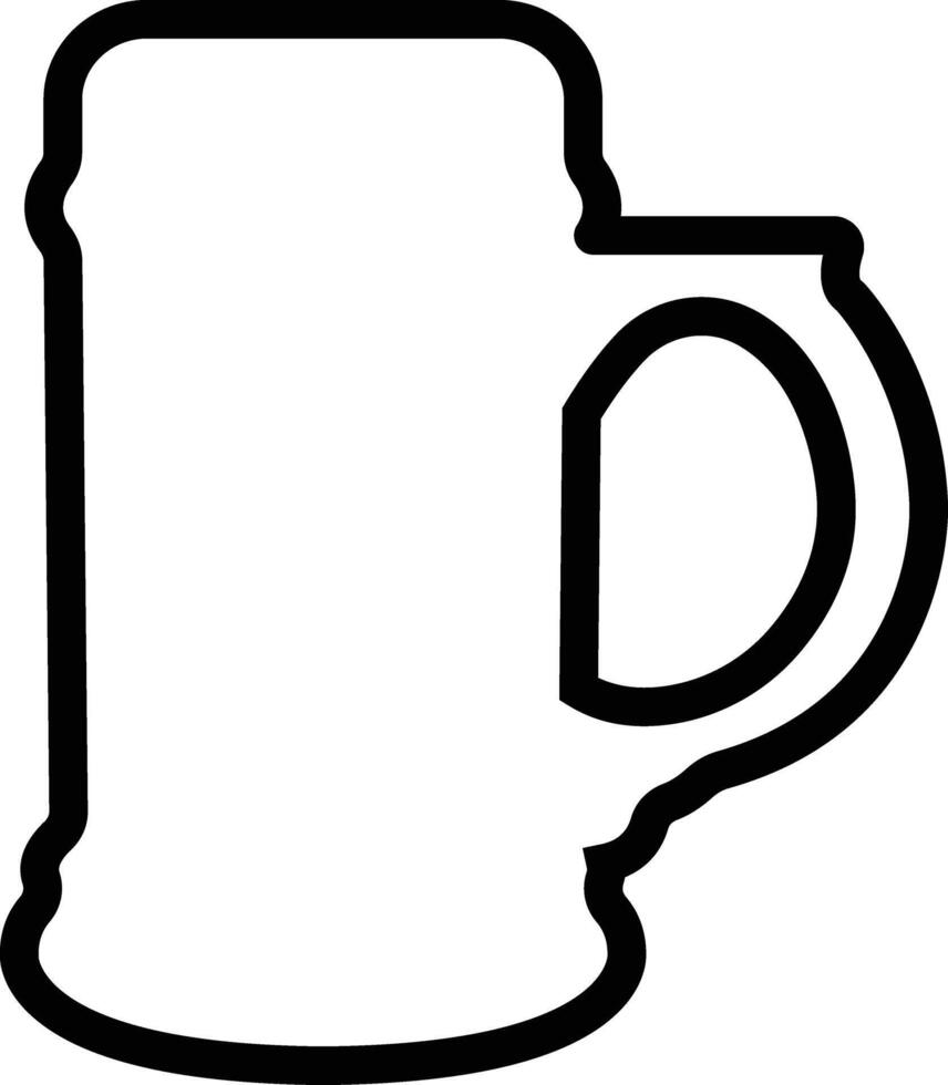 öl ikon i linje. isolerat på toasting Skål öl grafik, redigerbar glas av öl använda sig av i bar, pub symbol, logotyp annorlunda stil vektor för appar och hemsida