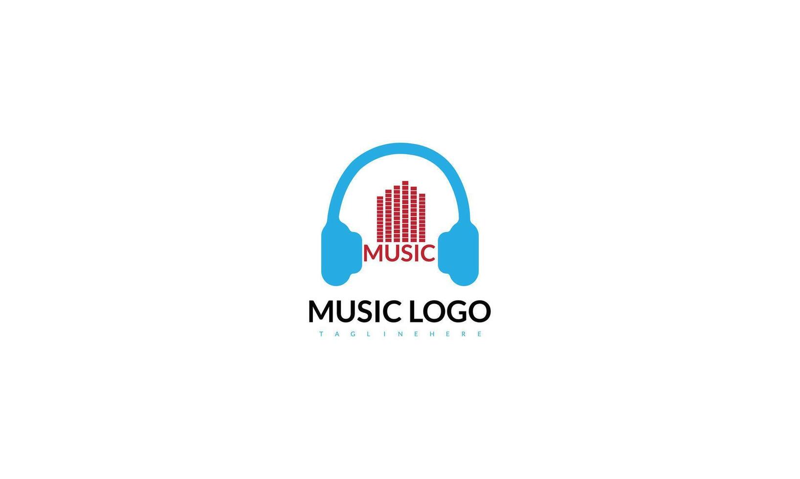 vektor logotyp musik
