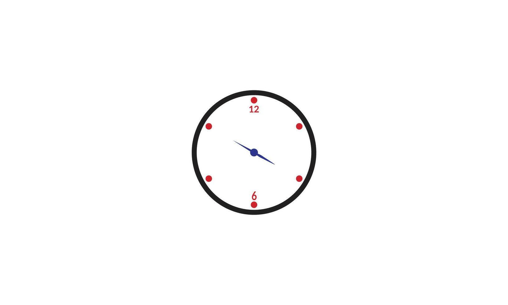 vektor abstrakt logotyp aning, tid begrepp eller klocka företag ikon.