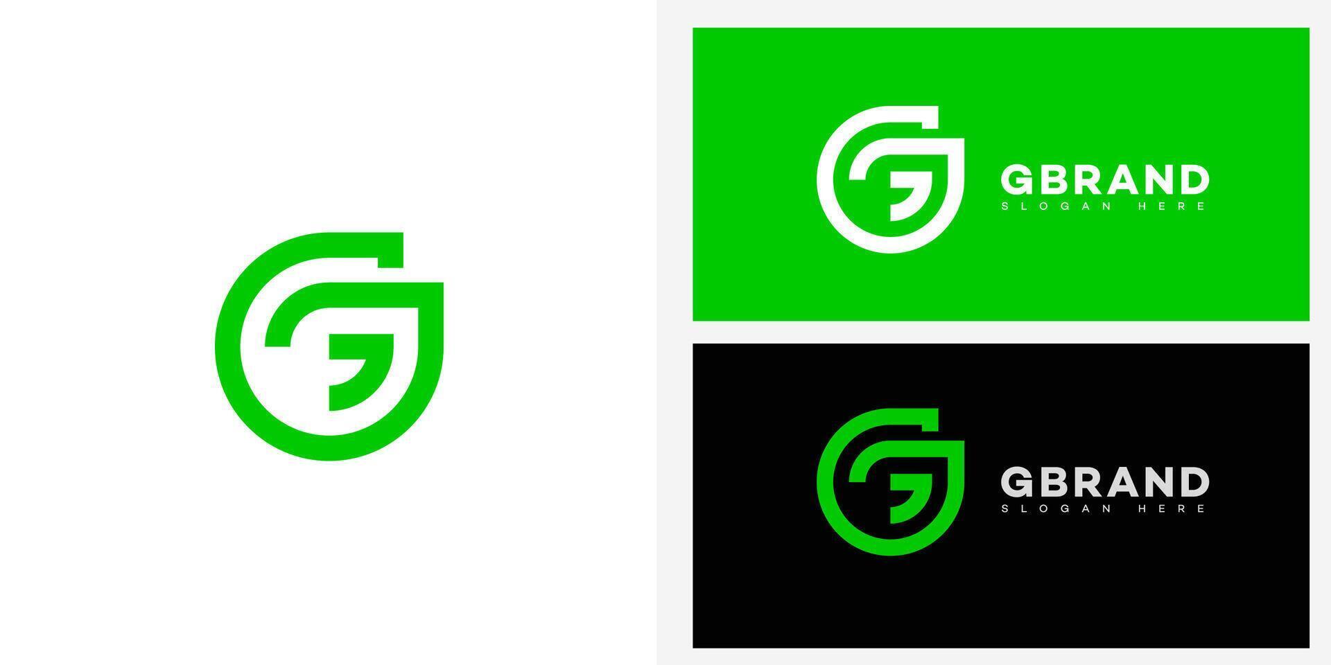 G Brief Logo Symbol Marke Identität, G Brief Zeichen Symbol Vorlage vektor