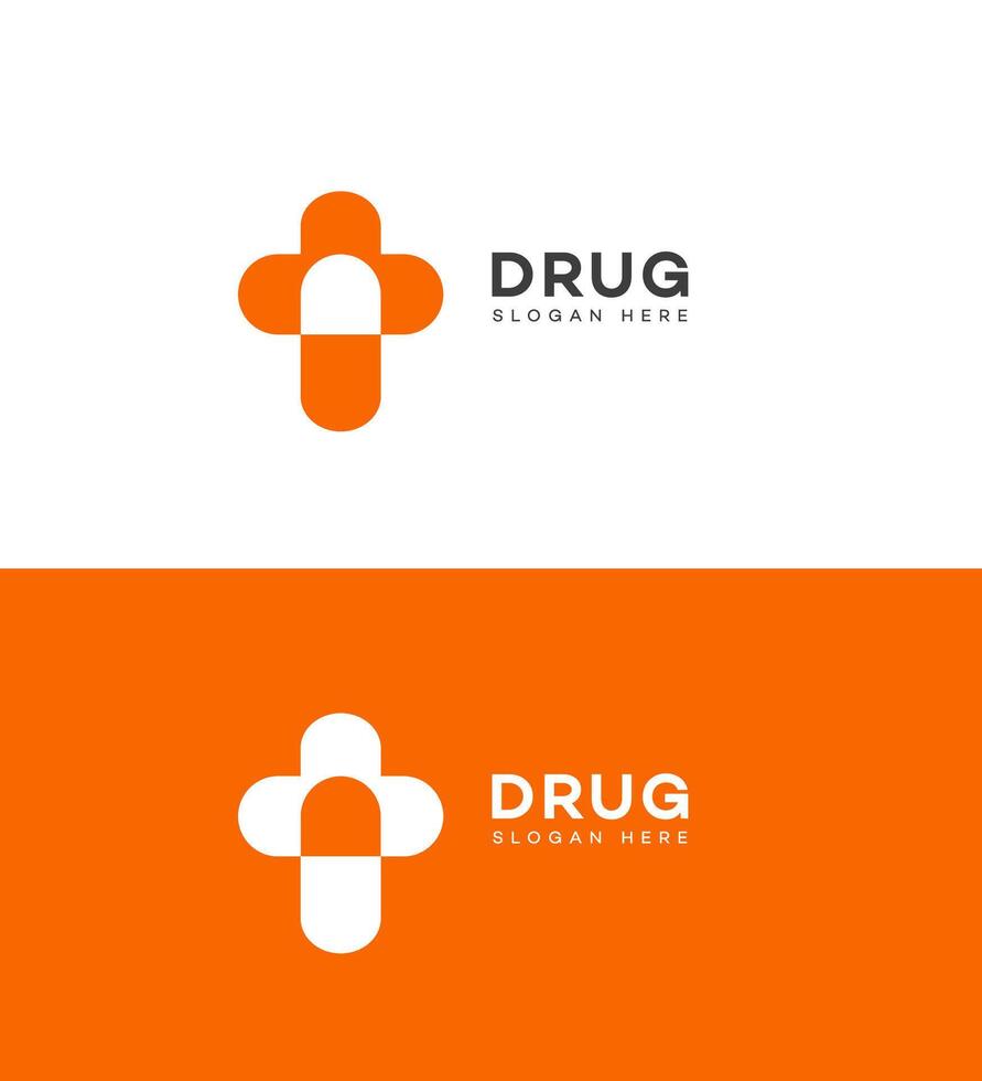 läkemedel logotyp ikon varumärke identitet tecken symbol mall vektor
