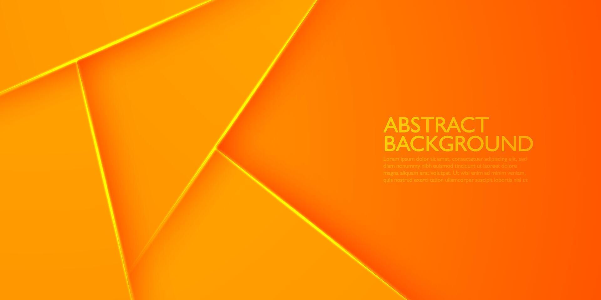 abstrakt Orange Platz Überlappung Hintergrund zum Karte Grafik Design. Orange Hintergrund Elemente. eps10 Vektor